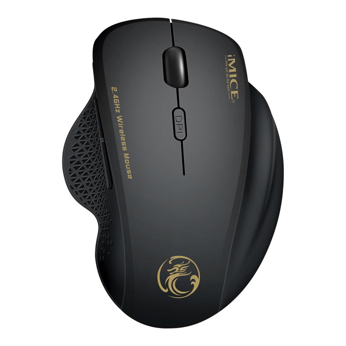 Valkyrie G6 Sessiz Ergonomik Kablolu Siyah Mouse