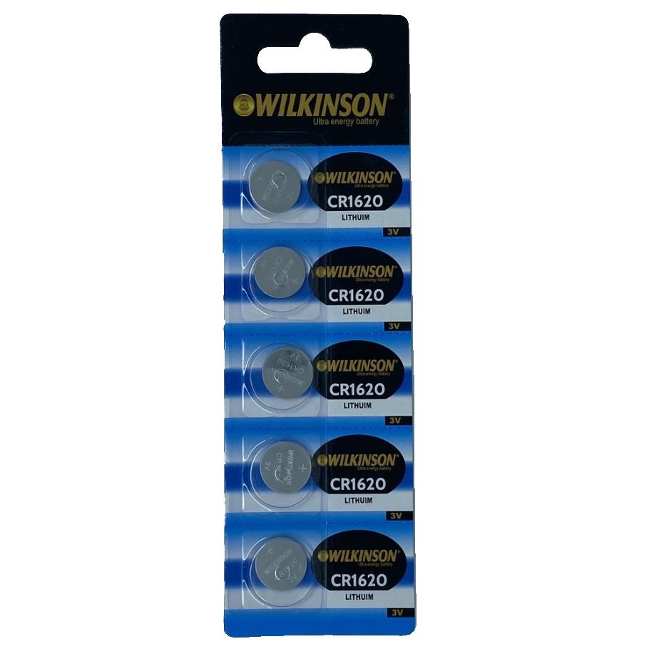 Wilkinson CR1620 3 V Lityum Düğme Pil 5'li