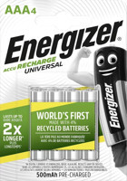 Energizer BP4 1.2 V 500 mAh Ni-Mh AAA / İnce Kalem Şarjlı Pil 4'lü