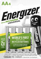 Energizer BP4 1.2 V 1300 mAh Ni-Mh AA / Kalem Şarjlı Pil 4'lü