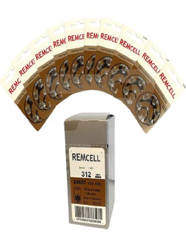 Remcell 312 1.45 V Çinko Düğme Pil 6x10'lu