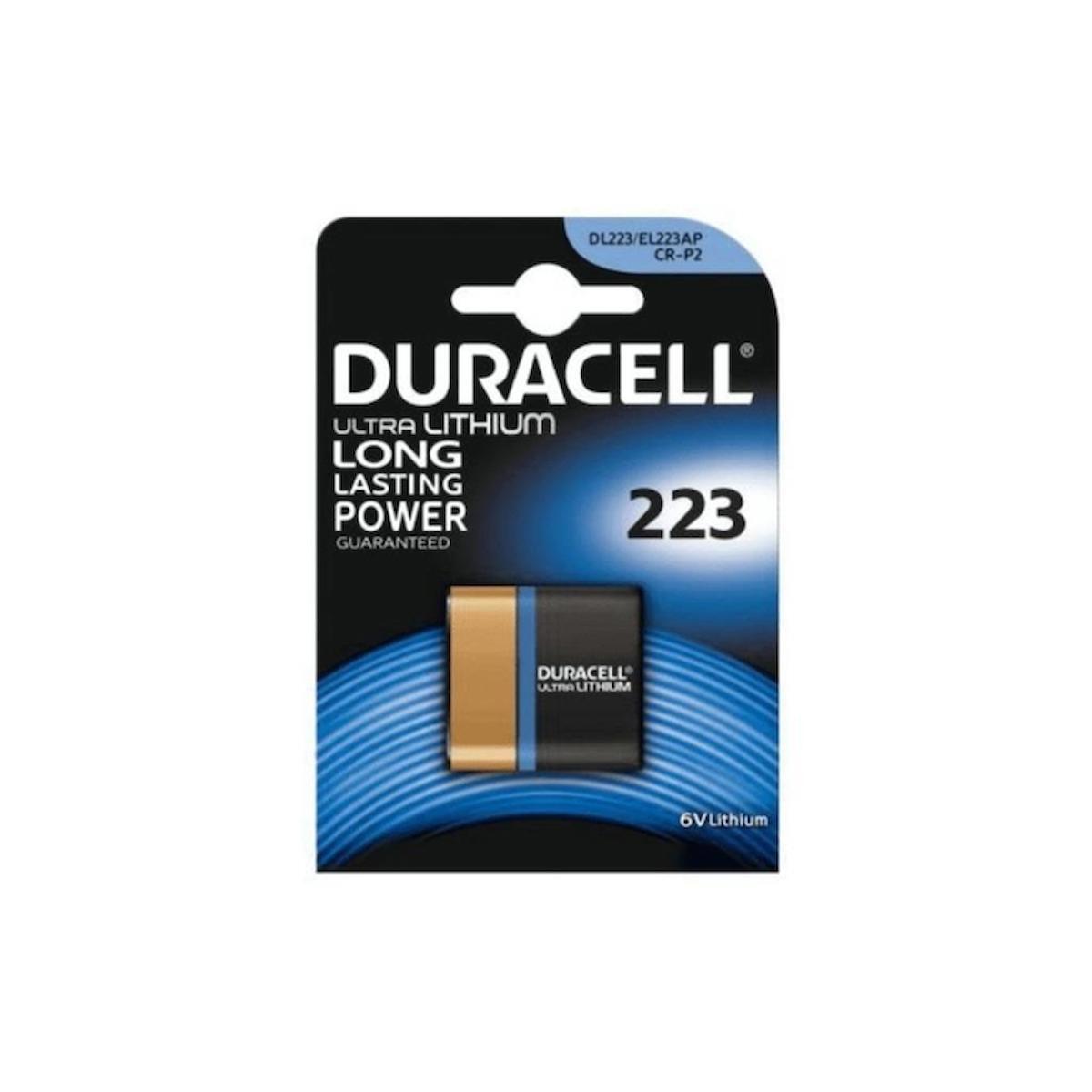 Duracell DL223A/CRP2 6 V Lityum 223 Pil