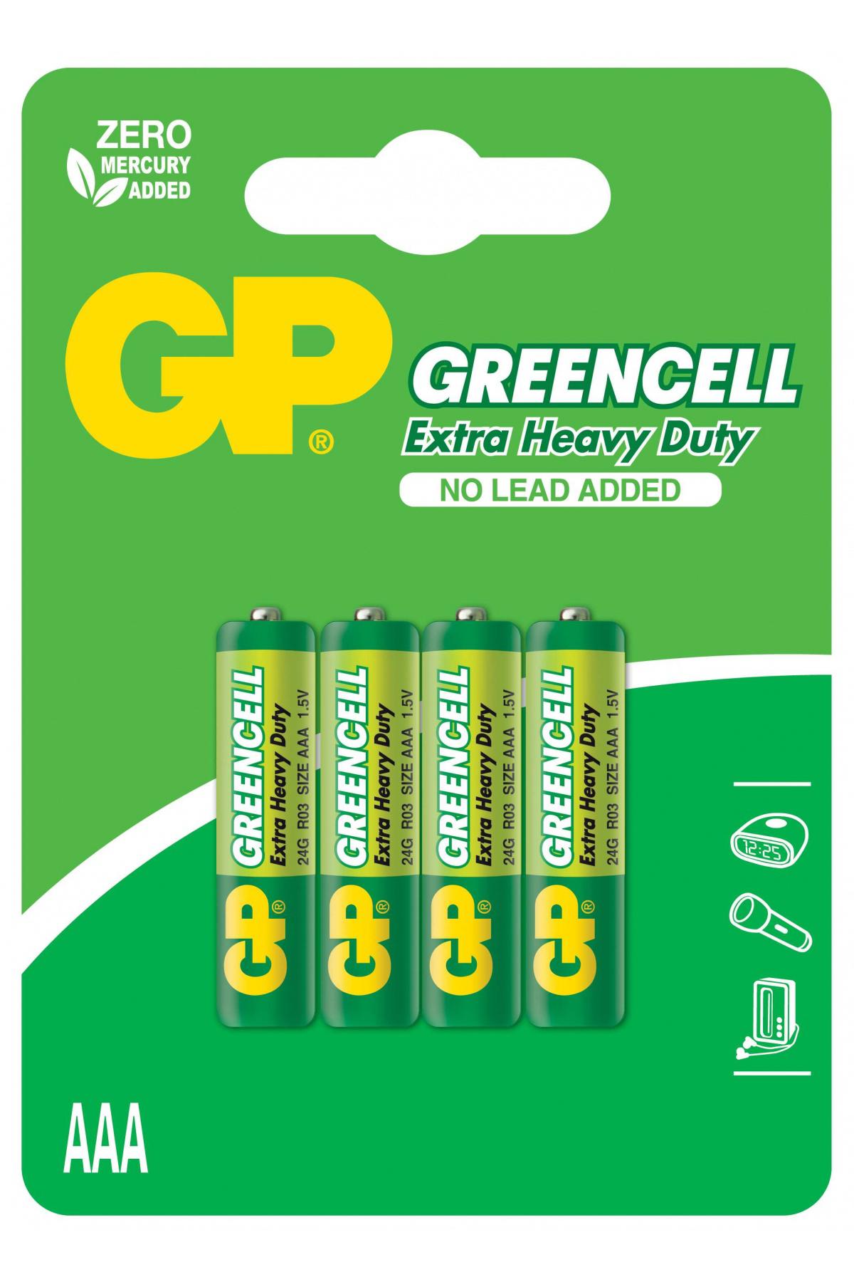 Gp R03 1.5 V Çinko AAA / İnce Kalem Pil 4'lü