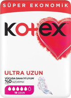 Kotex Ultra İnce 18'li Hijyenik Ped 1 Adet