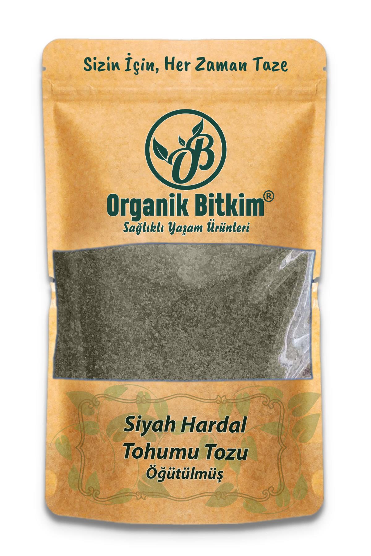 Organik Bitkim Glutensiz Siyah Hardal Toz 150 gr