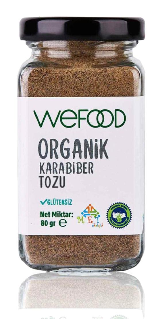 Wefood Vegan Karabiber Toz 80 gr