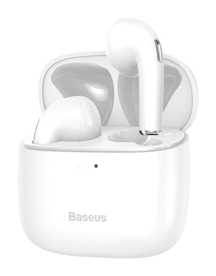 Baseus IPX5 Dokunmatik Su Geçirmez 5.0 Kulak İçi Bluetooth Kulaklık Beyaz