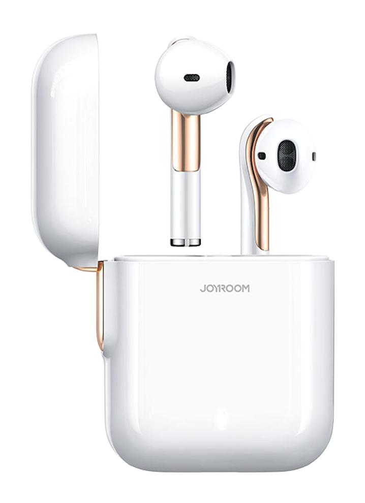 Joyroom JR-TL9 Kablosuz Kulak İçi Bluetooth Kulaklık Beyaz