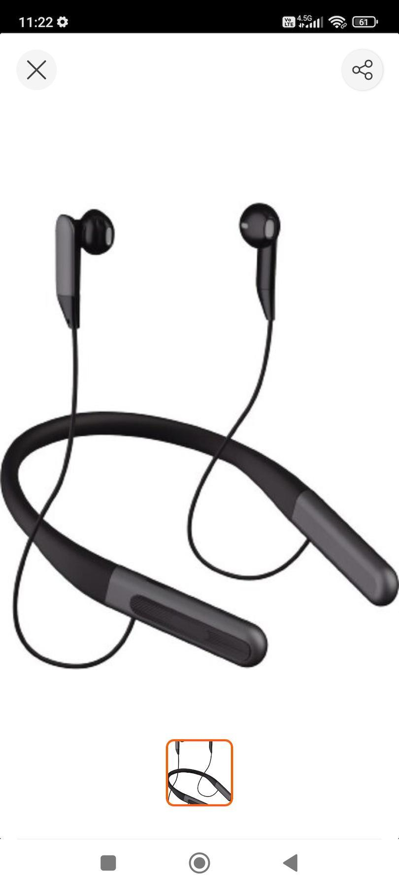 Arbe Tech Kb-918 5.0 Kulak İçi Bluetooth Kulaklık Siyah