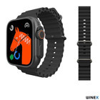 Winex GS8 Ultra Akıllı Saat Siyah
