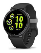 Garmin Vivoactive 5 Su Geçirmez 30.4 mm Yuvarlak Unisex Akıllı Saat Siyah