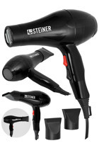 Steiner Ms-9001 3400 W Saç Kurutma Makinesi Siyah