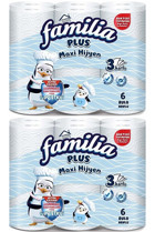 Familia Plus Maxi Hijyen 3 Katlı 2x6'lı Rulo Kağıt Havlu