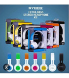 Syrox K11 Kulak Üstü Kablosuz Bluetooth Kulaklık Beyaz