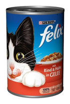 Felix Sığır Eti Yetişkin Yaş Kedi Maması 6x400 gr