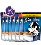 Felix Karışık Yetişkin Yaş Kedi Maması 100x85 gr