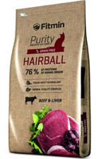 Fitmin Purity Hairball Sığır Etli Yetişkin Kuru Kedi Maması 1.5 kg