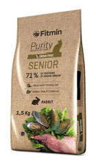 Fitmin Purity Senior Tavşan Etli Yaşlı Kuru Kedi Maması 1.5 kg