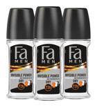 Fa Invısıble Roll-On Erkek Deodorant 3x50 ml