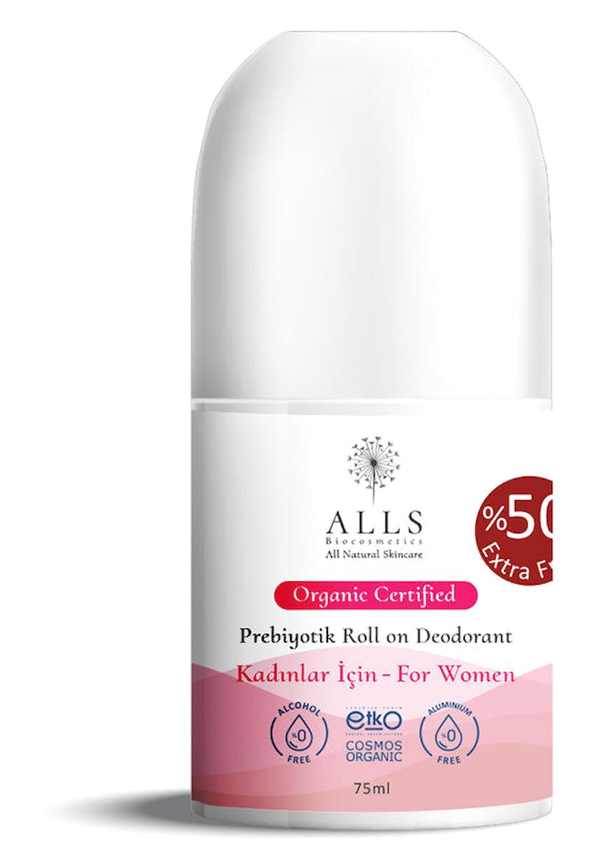 Alls Biocosmetics Roll-On Kadın Deodorant 75 ml