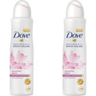 Dove Lotus Sprey Kadın Deodorant 2x150 ml