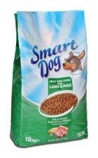 Smart Dog Kuzu Etli Pirinçli Yetişkin Kuru Köpek Maması 15 kg