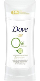 Dove Cucumber&Green Tea Stick Unisex Deodorant 74 gr