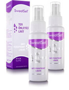 SweatSet Ter Önleyici Sprey Unisex Deodorant 2x60 ml