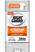 Right Guard Xtreme Defense Classic Clean Antiperspirant Stick Erkek Deodorant 113 gr