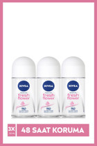 Nivea Fresh Flower Roll-On Kadın Deodorant 3x50 ml