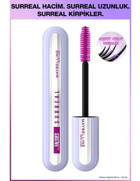 Maybelline New York Falsies Surreal Hacim Veren Siyah Maskara