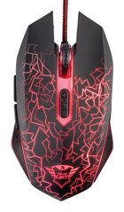 Trust 21683 İzza Kablolu Kırmızı Siyah Optik Gaming Mouse