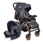 4 Baby AB-440 Active Katlanabilir Travel Sistem Bebek Arabası Antrasit
