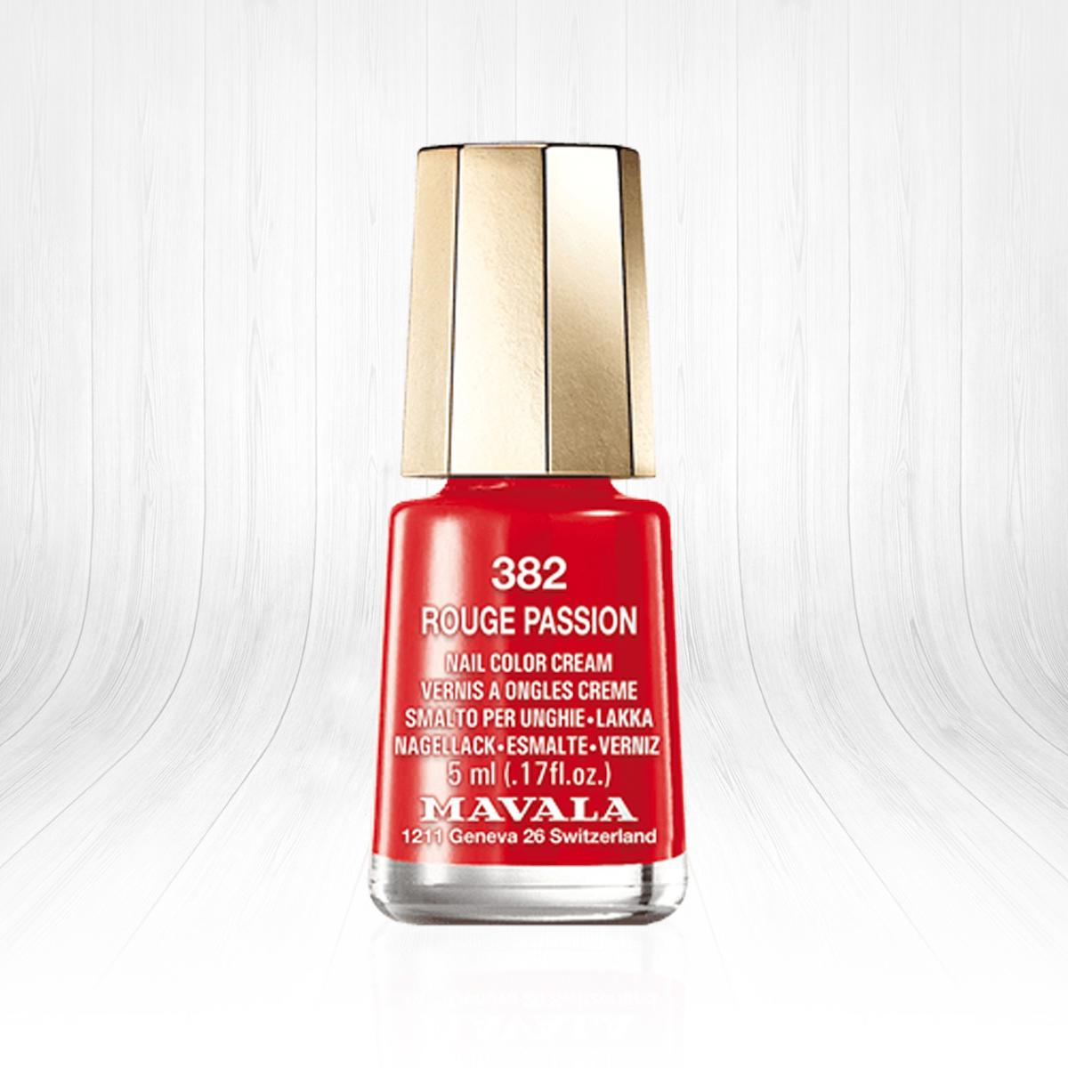 Mavala 382 Rouge Passion Kırmızı Parlak Oje