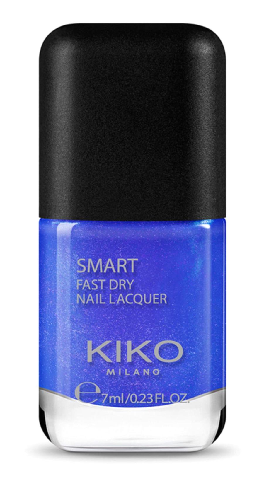 Kiko 28 Iridescent Violet Blue Mavi Parlak Oje