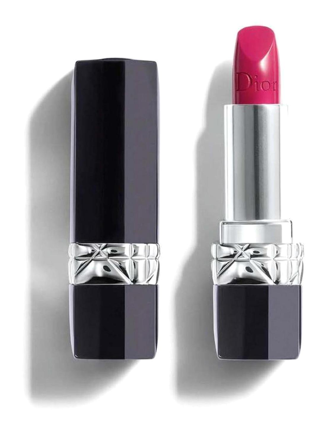 Dior 766 Rose Harpers Kalıcı Parlak Krem Lipstick Ruj