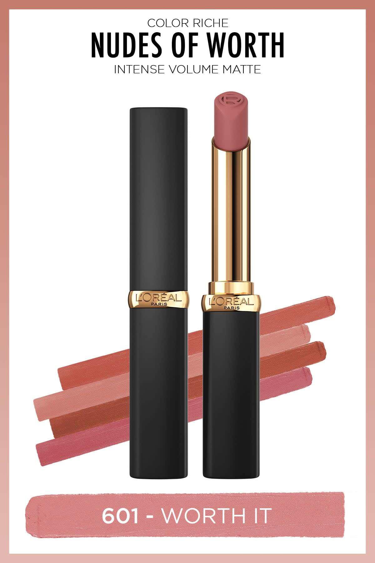 L'Oréal Paris 601 Nude Kalıcı Mat Krem Lipstick Ruj