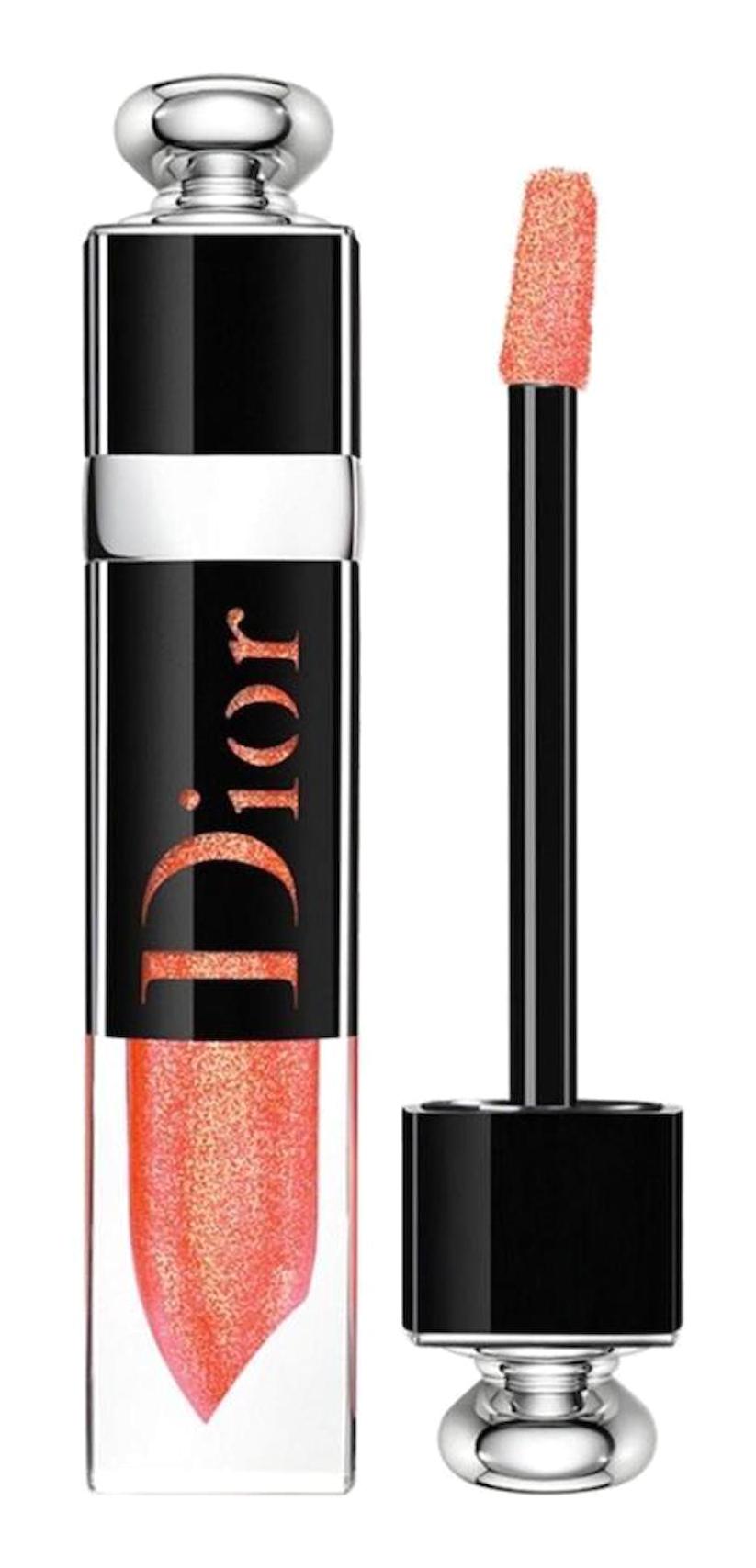 Dior 538 Kalıcı Dudak Dolgunlaştırıcı Işıltılı Likit Fırçalı - Lipstick Ruj
