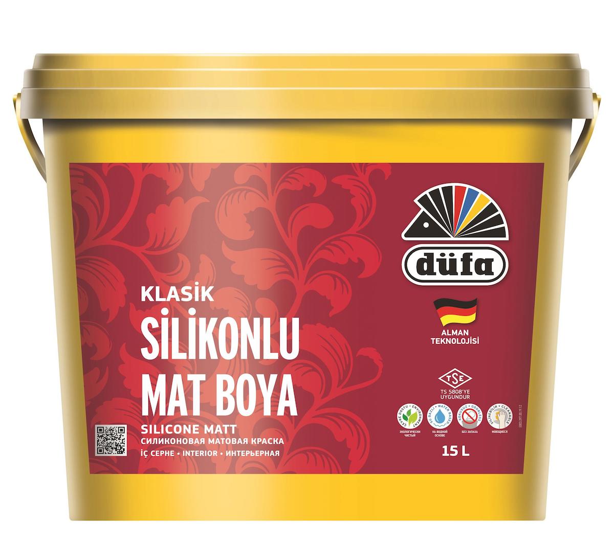 Düfa Silikonlu Mat İç Cephe Boyası 2.5 lt Köpük Şeker