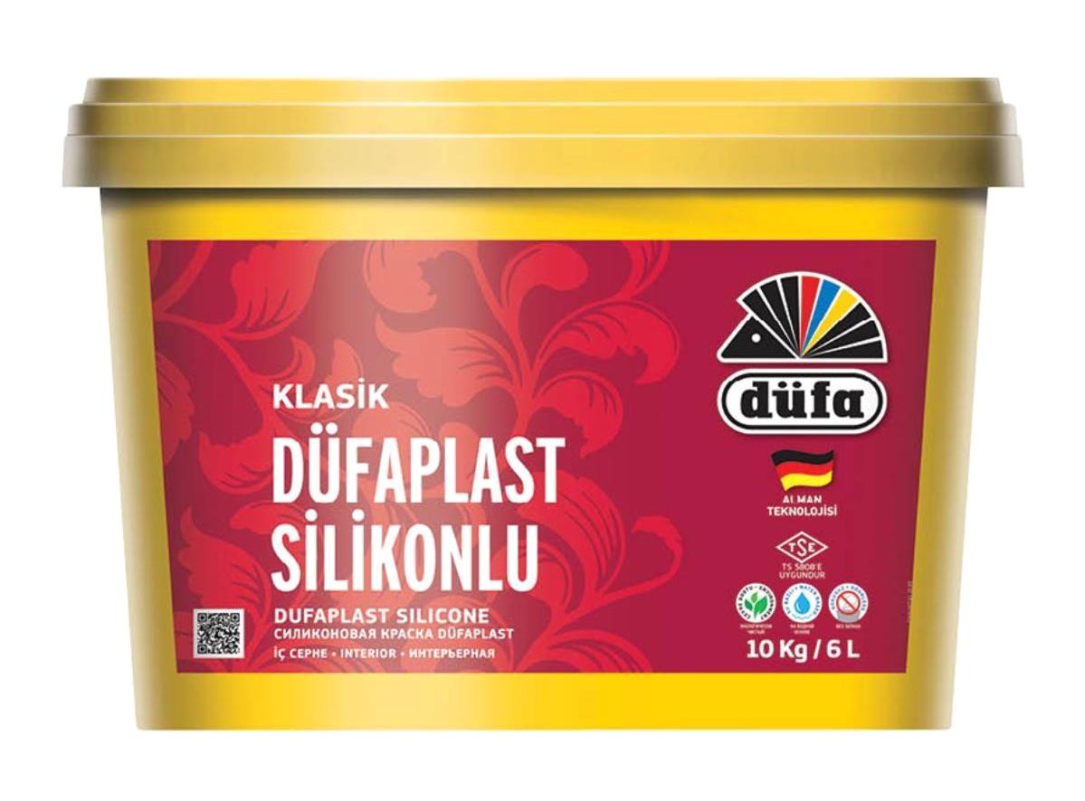 Düfa Düfaplast Silikonlu Mat İç Cephe Boyası 6 lt Puslu Turkuaz