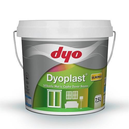 Dyo Dyoplast Silikonlu Mat İç Cephe Boyası 7.5 lt İncekum