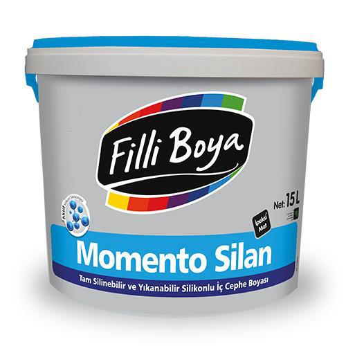 Filli Boya Momento Silan Silikonlu İpeksi Mat İç Cephe Boyası 15 lt