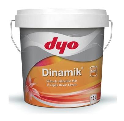 Dyo Dinamik Silikonlu Mat İç Cephe Boyası 15 lt Begonya