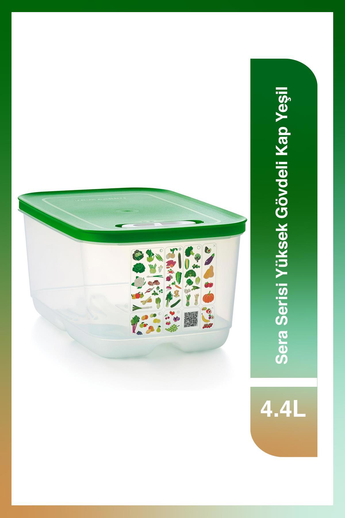 Tupperware 1 Parça Dikdörtgen Plastik Saklama Kabı 4.4 lt