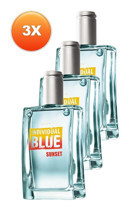 Avon Individual Blue Sunset EDT Çiçeksi Erkek Parfüm 3 x 100 ml