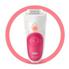 Braun Silk Epil 5 5500 SensoSmart Islak Kuru Epilasyon Aleti Beyaz Pembe