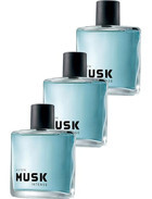 Avon Musk Intense EDT Odunsu Erkek Parfüm 3x75 ml