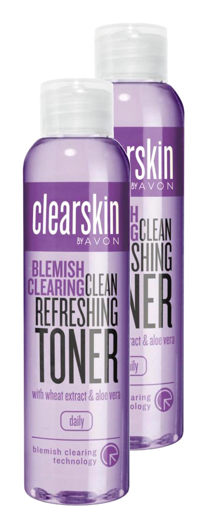 Avon Clearskin Akneye Meyilli Ciltler İçin Tazeleyici Tonik 2x100 ml