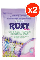 Dalan Roxy Matik Lavanta Kokulu 2x800 gr Toz Sabun Bebek Çamaşır Deterjanı