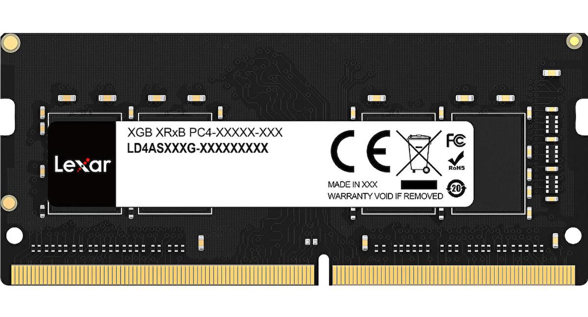 Lexar LD4AS008G-B3200GSST 8 GB DDR4 1x8 3200 Mhz Ram